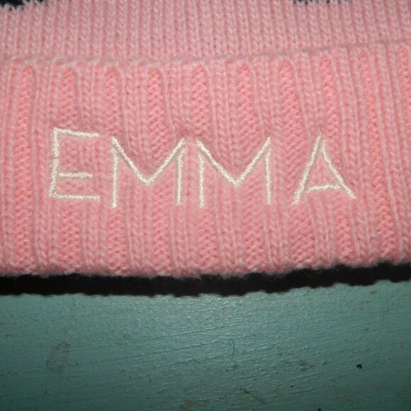 Mark & Graham Kids Google Pom Pom Hat ""EMMA" (TT-21) - Picture 2 of 5